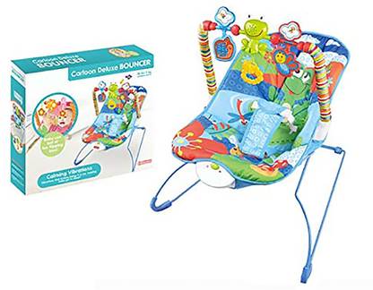 YAMAMA Cartoon Deluxe Baby Bouncer Musical Children Toy Electric Rocking Chair