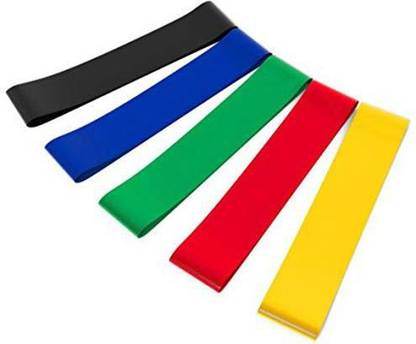Simxen Rubber Band Workout loops Latex Yoga Gym Strength Training Athletic Bands Resistance Band