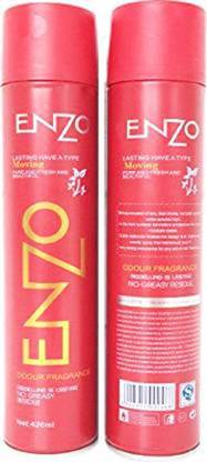 enzo Hair Spray (Pack of 2) Hair Spray (840 ml) Hair Spray