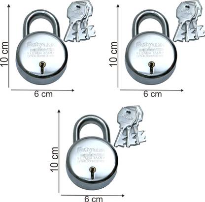 SATYAM Discover-65-3 Padlock