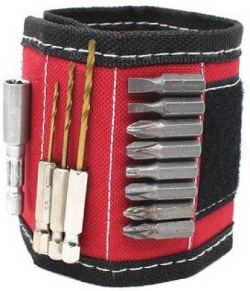 VGmax Super Magnetic Wristband, Keeps Screws, Nails and Tools Handy While Working Magnetic Pickup Tool