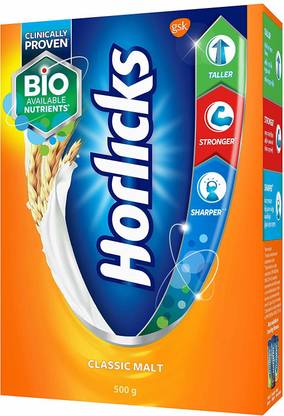 HORLICKS CLASSIC MALT 500 GM