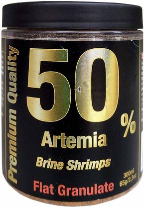 exotica Atemia Brine Shrimp Flat Granulate 300g 0.3 kg Dry Adult, Young Fish Food