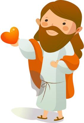 Jesus Christ holding heart Sticker Poster|Religious poster|Christian Poster|size:12x18 inch Paper Print