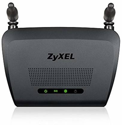 Zyxel Fast Ethernet Router Wireless Router 2.4 GHz, 5 GHz 300 Mbps Wifi Speed Dual Band External Antenna Ethernet (Cable Broadband)