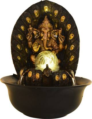 क्रोनिकल 22.8 cm X 20.3 cm X 20.3 cm वॉटर फाउंटेन