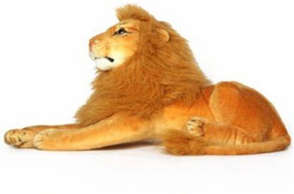 SKENTERPRISES Lion Soft Toy Jungle King Animal Soft Plush Toy 48 cm  - 48 cm