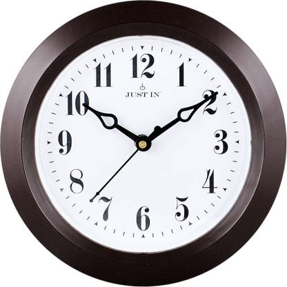 Justin Analog 18 cm X 18 cm Wall Clock