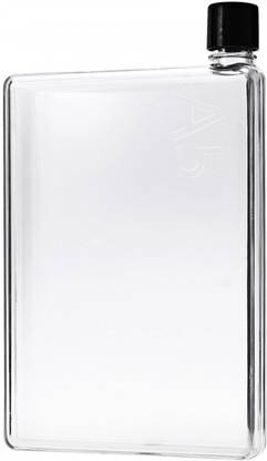 PRiQ A5 Durable Memo Notebook Ultra Slim 420 ml Water Bottle BPA Free (transparent) 420 ml