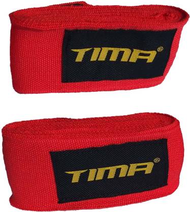 TIMA Elastic Cotton Handwraps-Boxing, Kickboxing, MMA Training Workout, Mexican Bandage Black Boxing Hand Wrap