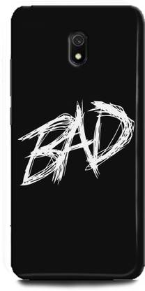 BARMANS Back Cover for Redmi 8A / Bad Boy, Black and white, attitude, Cool, Style