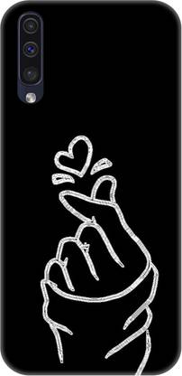 Smutty Back Cover for Samsung Galaxy A50, SM-A505FN, SM-A505F - Love Symbol Print