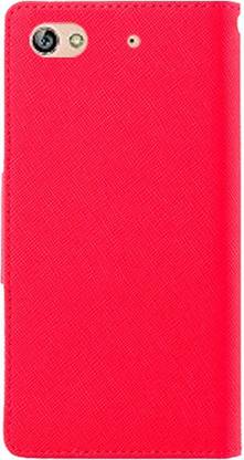 MYSHANZ Flip Cover for GIONEE S6, GIONEE S6 flip cover, GIONEE S6 Desginer Flip cover, GIONEE S6 mobile flip cover (Red)