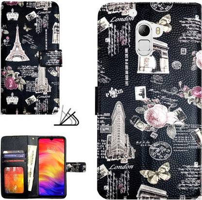 MAXSHAD Flip Cover for Lenovo K4 Note