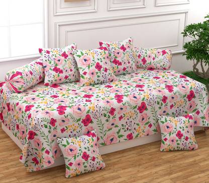 CASTIQA Polycotton Abstract Diwan Set