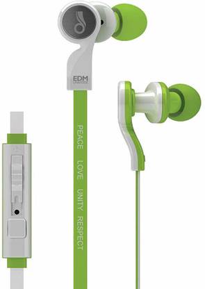 EDM Universe in-Ear Headphones with Headset Functionality Wired