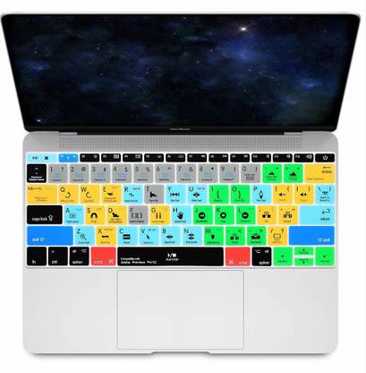 Saco Hot Key Function Shortcut Silicone Keyboard Cover Skin Premiere Pro Cc Laptop Keyboard Skin