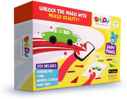 SKIPY Travel - Drawing & Interactive Learning Activities using Mixed Reality