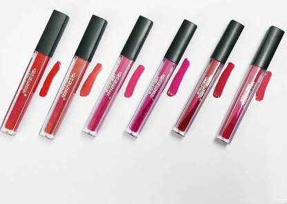 Kent Of London Glam Lips Absolute Matte Liquid Lip Color- Set Of 6 Pcs.