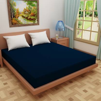 Dream Care Elastic Strap Double Size Breathable, Stretchable, Waterproof Mattress Cover