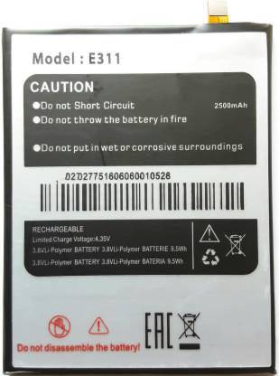Full Life Mobile Battery For  Micromax Micromax Canvas Nitro 2 E311