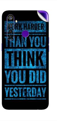 गाडगेटस्वेराप GWAD-44693 Printed Motivation1 Realme 5 मोबाइल स्किन