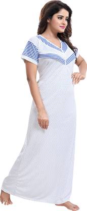 satin Night Dress Nighty for Women