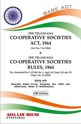 The Telangana Co-Operative Societies Act, 1964 And Rules, 1964