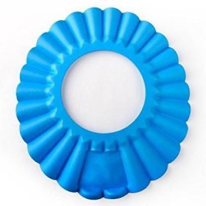VIRAHI New Safe Soft Wash Hair for Children Baby Eye Ear Protector Adjustable Leaves Shape Bathing Baby Shower Cap/Hat