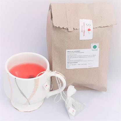 Salud Vida Roselle (Hibiscus) Tea Hibiscus Herbal Tea Bags Pouch