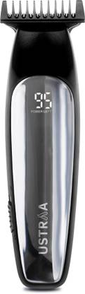 USTRAA Chrome 300 Trimmer 90 min  Runtime 4 Length Settings