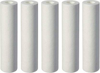poonam pari RO Filter Cartridge 5 Micron 10 inches pc of 5 Solid Filter Cartridge