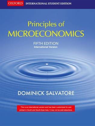 PRINC. OF MICROECONOMICS, INT. 5/E 5th Edition