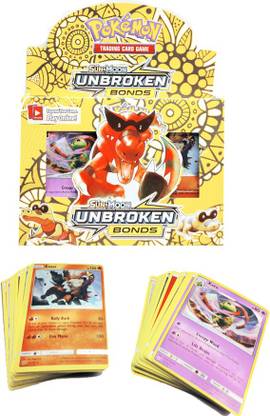 AncientKart Pokemon Unbroken Bonds Deck with cards