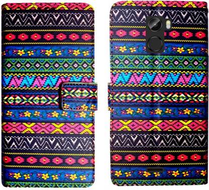 MYSHANZ Wallet Case Cover for Gionee X1, Gionee X1 flip cover, Gionee X1 Desginer Flip cover, Gionee X1 mobile flip cover (Orange)