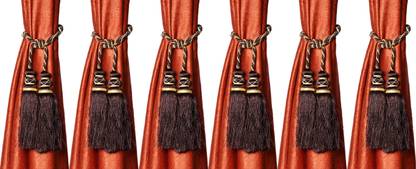 KUBER INDUSTRIES Brown Tassels
