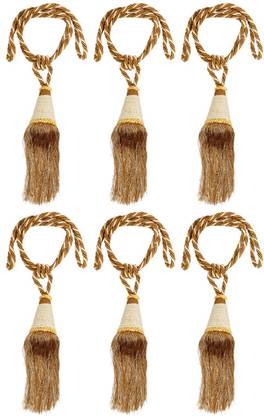 KUBER INDUSTRIES Gold Tassels