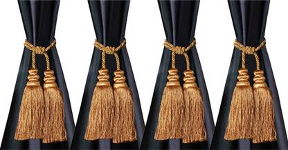 KUBER INDUSTRIES Gold Tassels