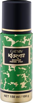 GATSBY Deodorant Perfume Spray Karate 150ml Deodorant Spray  -  For Men