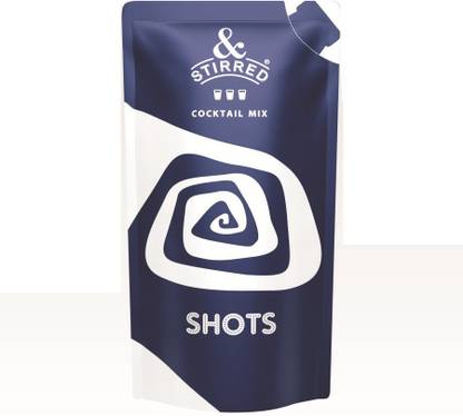& Stirred KamiKaze Shots Cocktail/ Mocktail Mix- Combo Pack of 3