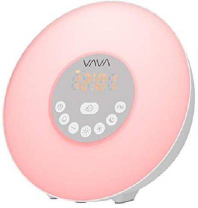taotronics Smart Sunrise Alarm Clock - VAVA Wake Up Light with 7 Colors Switch FM Radio