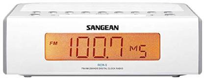 Sangean RCR-5 DIGITAL AM/FM ALARM CLOCK RADIO-SNGRCR5 FM Radio