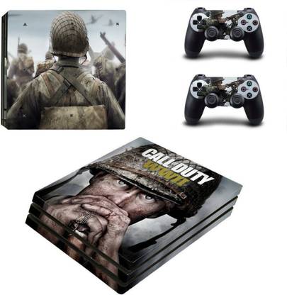 COMPUTER PLAZA PS4 SLIM SKIN CALL OF DUTY WW2 (PLAYSTATION 4 SLIM SKIN)  Gaming Accessory Kit