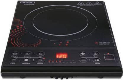 उषा 1600 W इंडक्शन कुकटॉप पुश बटन