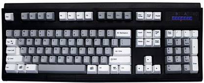 Unicomp Ultra Classic Model  Wired USB Standard Desktop Keyboard Compatible with Desktop, Laptop, Mac