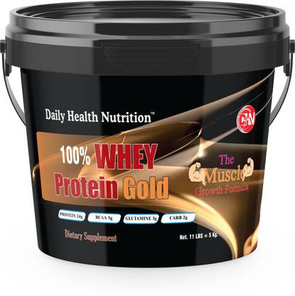 DHN Daily Health Nutrition Whey Protein Gold 5 KG Whey Protein