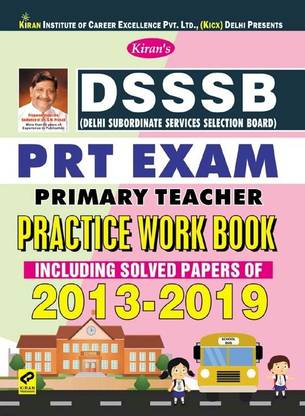 Kiran DSSSB PRT Exam Primary Teacher Practice Work Book (2872) (English)