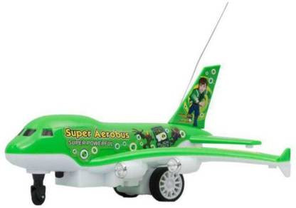YATRI multicolored remote control ben 10 plane toy