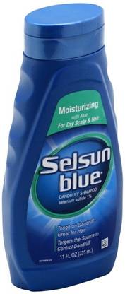 Selsun Blue Moisturizing with Aloe Dandruff Shampoo