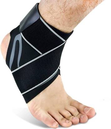 chekido Adjustable Ankle Brace Support Compression Sleeve Pain Relief Wrap-1pc Ankle Support